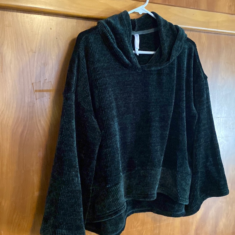 Chenille, velour hoodie, XL